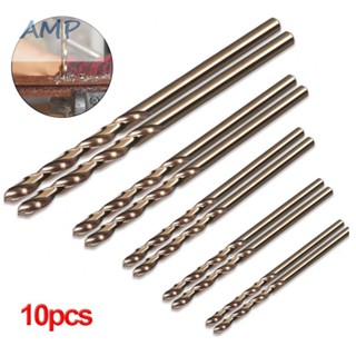 ⚡NEW 8⚡Drill Bit 10 */set 10 Pcs/set Cobalt Durable For Stainless Steel Drilling Auger