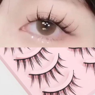 5 pairs of demon fairy hair natural single-cluster Barbie pointy tail online celebrity Hua Shen comic eye daily segmented student 009