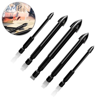 ⚡NEW 8⚡Drill Bits 6pcs Carbide Ceramic Wall Plastic Hole Opener DIY Workshop Repair