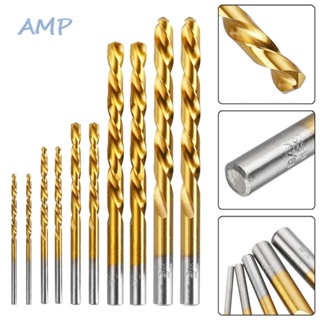 ⚡NEW 8⚡Left Hand Drill Bits Way 10pcs/Set Drilling Gold High‑speed Steel Left Hand