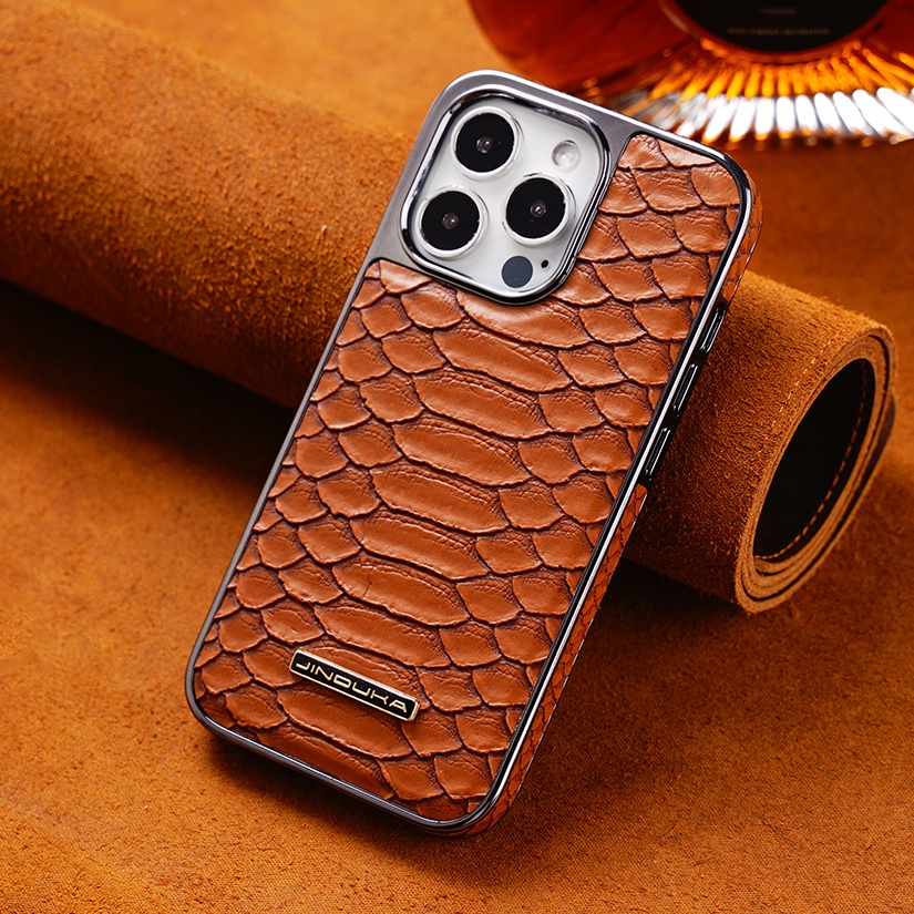 เคสโทรศัพท์มือถือหนังงู-กันกระแทก-หรูหรา-สําหรับ-iphone-14-pro-max-13-12-pro