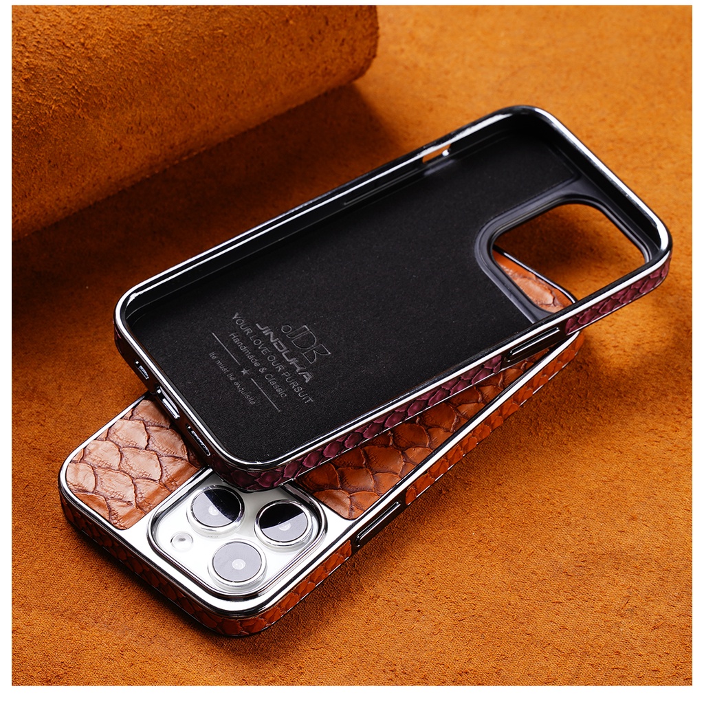เคสโทรศัพท์มือถือหนังงู-กันกระแทก-หรูหรา-สําหรับ-iphone-14-pro-max-13-12-pro