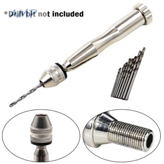 ⚡NEW 8⚡Hand Drill Chuck Crafts For Making Mini Drill Micro Hand Drill PCB Silver