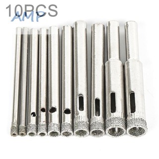 ⚡NEW 8⚡Drill Bits Marble Granite Equipment Tools 10pcs/Set For Tile Glass Ceramic