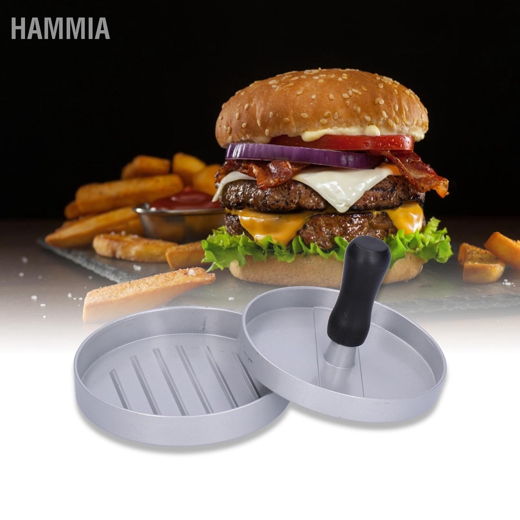 hammia-เครื่องทำแฮมเบอร์เกอร์-foodgrade-ทรงกลม-patty-ทำแม่พิมพ์-เครื่องมือ-อุปกรณ์เสริมในครัว