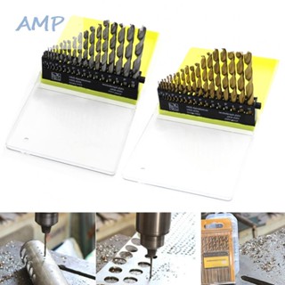 ⚡NEW 8⚡Drill Bits Smooth 1-10mm 19pcs Set For Metal Wood Hole Cutter Drilling