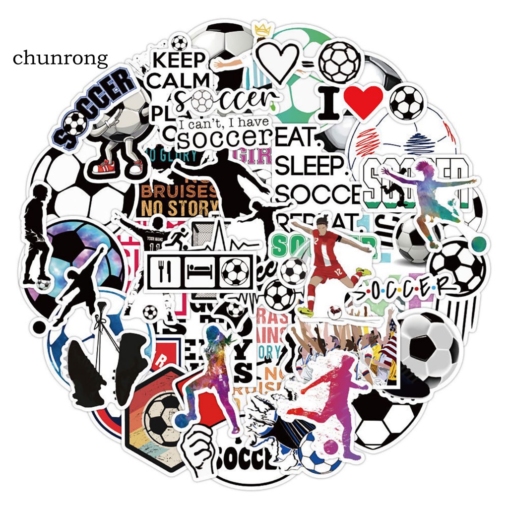 chunrong-สติกเกอร์-ลายการ์ตูนกราฟฟิตี้-วอลเลย์บอล-ลูกเทนนิส-วอลเลย์บอล-กันน้ํา-สําหรับตกแต่งกระเป๋าเดินทาง-สเก็ตบอร์ด-50-ชิ้น-ต่อชุด