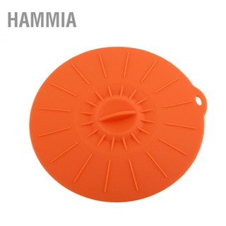 HAMMIA 5 ขนาดซิลิโคนดูดซีลชุดชามถ้วยฝาไมโครเวฟที่เก็บอาหารปิดผนึกฝาครอบใหม่