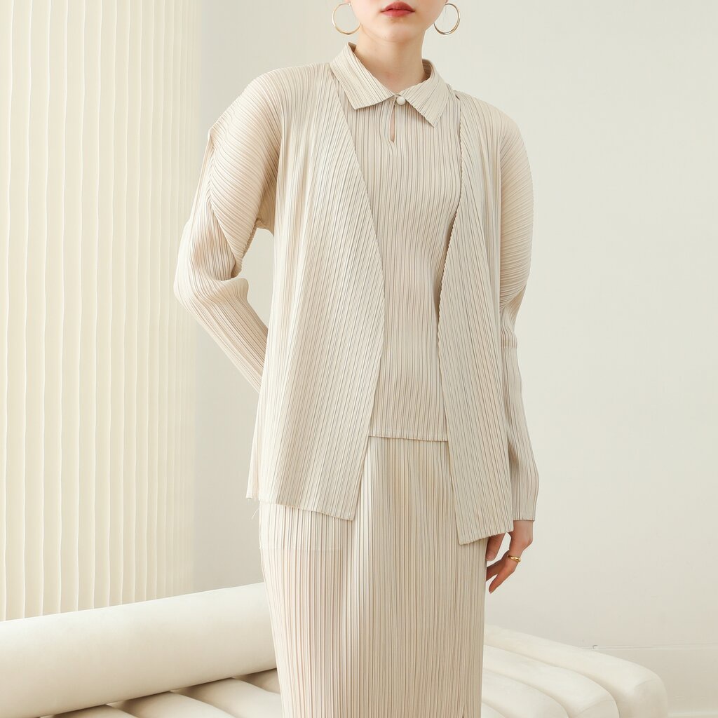restock-2muay-pleat-เสื้อคลุมผู้หญิง-เสื้อคลุมพลีทคุณภาพ-รุ่น-gjo2321-13สี-free-size-long-sleeve-open-front-pleat-c