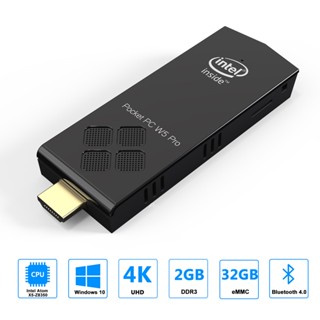 ระบบ Quad Core W5pro Z8350 mini PC 2G32G win10 สําหรับบ้าน ออฟฟิศ