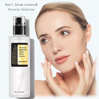 Carvenchy Advanced Snail 96 Mucin Power Essence เอสเซนส์ ต่อต้านริ้วรอย ลดเลือนจุดด่างดํา สําหรับรอยแผลเป็นจากสิว และรอยแดง 100 มล.