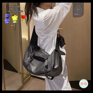 [Xiaosang] กระเป๋าสะพายไหล่ กระเป๋าเมสเซนเจอร์ จุของได้เยอะ สไตล์ญี่ปุ่น สําหรับเล่นกีฬา