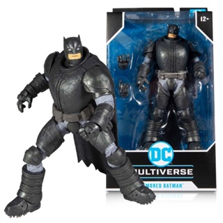 [พร้อมส่ง] ตุ๊กตา McFarlane Dark Night Knight Heavy Armor Batman ขยับได้ 23 ซม. ZH01