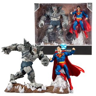 [พร้อมส่ง] Mcfarland Superman VS Ravager ชุดฉากแพลตฟอร์ม ขยับได้ 23 ซม. VVVL