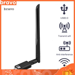 [Br] อะแดปเตอร์เชื่อมต่อเครือข่ายไร้สาย ความเร็วสูง 6 ระดับ 5ghz 2.4ghz พร้อม Usb 3.0 สําหรับแล็ปท็อป เดสก์ท็อป