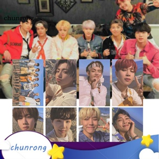 Chunrong โปสการ์ด อัลบั้มรูป BTS Star แบบพกพา 8 ชิ้น