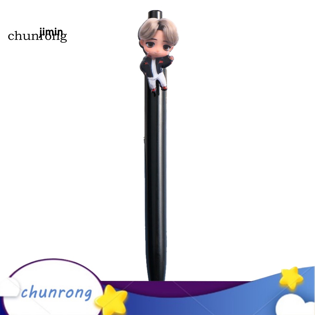 chunrong-ปากกาลูกลื่น-รูปการ์ตูน-bts-เครื่องเขียน-ของขวัญ-สําหรับนักเรียน-วาดภาพ