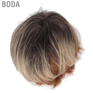 Boda Men Short Wig  Multifunctional Layered for Halloween