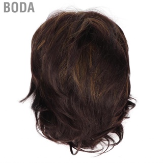 Boda Female Short Wigs  Hair High Temperature Synthetic Safe Classic Hairstyle for Cosplay