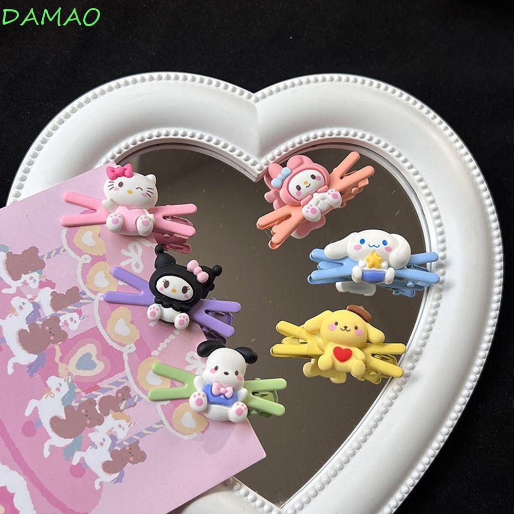 damao-กิ๊บติดผม-ลายการ์ตูน-kuromi-bangs-น่ารัก-สําหรับผู้หญิง