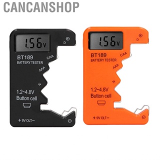 Cancanshop Checker Sensitive Lightweight Batteries Liife LCD Screen Durable for C AA AAA N 6F22