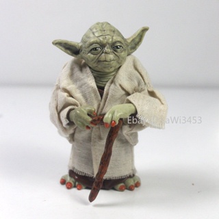 ฟิกเกอร์ PVC รูปปั้น Star Wars The Force Awakens Jedi Master Yoda สําหรับสะสม