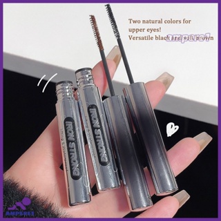 Cappuvini Small Steel Tube Mascara Curling Slender Long Lasting Styling Waterproof Not Easy To Faint Very Fine Brush Head -AME1