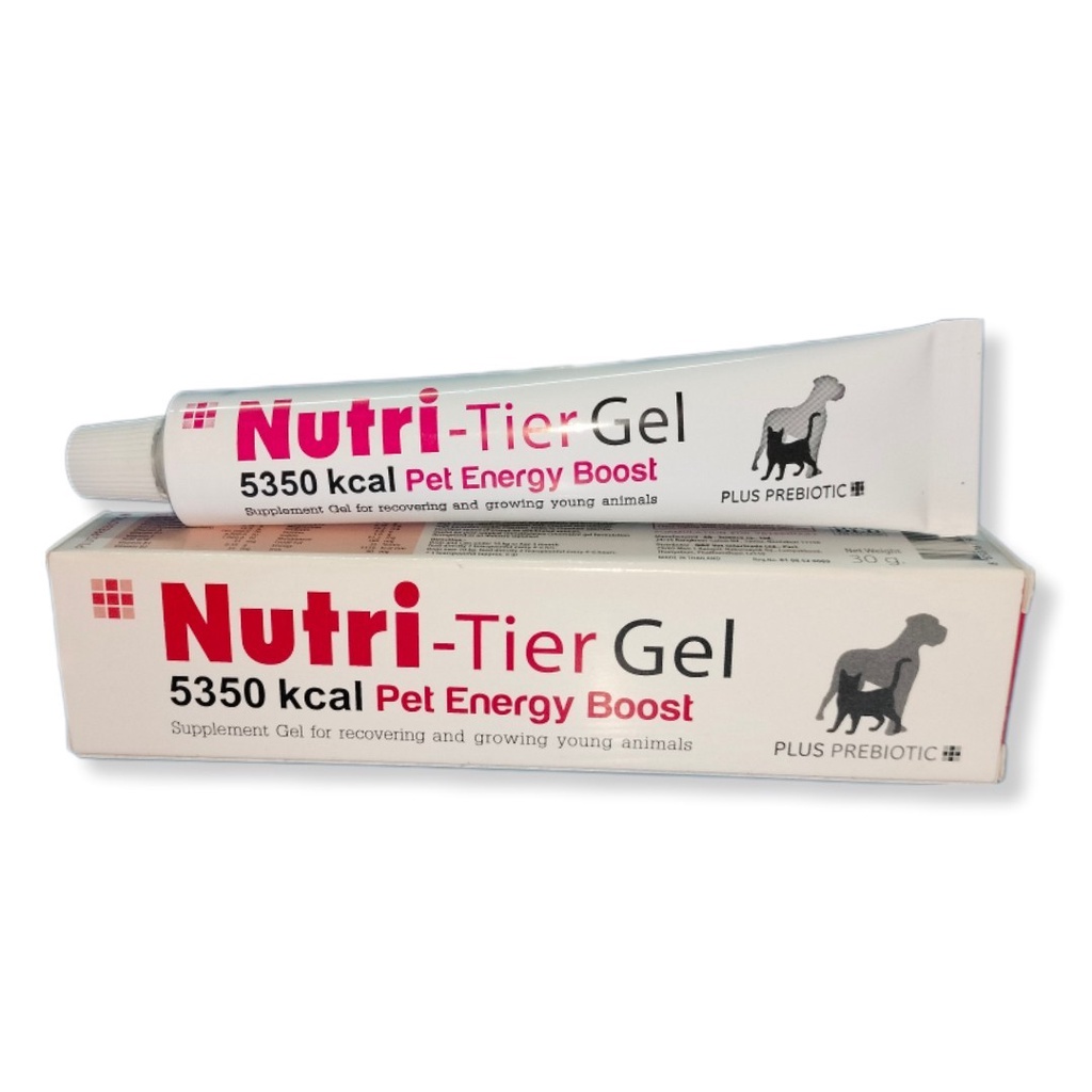 nutri-tier-เจล-อาหารเสริม-เพิ่มพลังงาน-สัตว์ป่วย-สุนัข-แมว-สูตรเพิ่ม-prebiotic-30-g