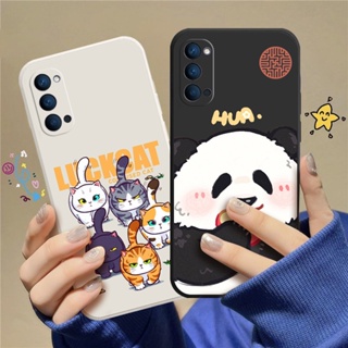 เคสโทรศัพท์มือถือแบบนิ่ม TPU ลายการ์ตูนแมว C_A8 สําหรับ OPPO A54 OPPO Reno 4 OPPO Reno 5 5G OPPO Reno4 OPPO Reno5