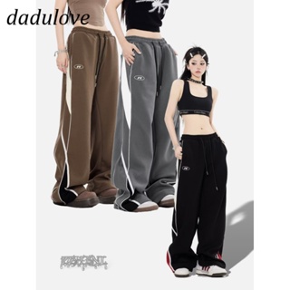 DaDulove💕 New American Ins High Street Retro Casual Pants Niche High Waist Loose Wide Leg Pants Trousers