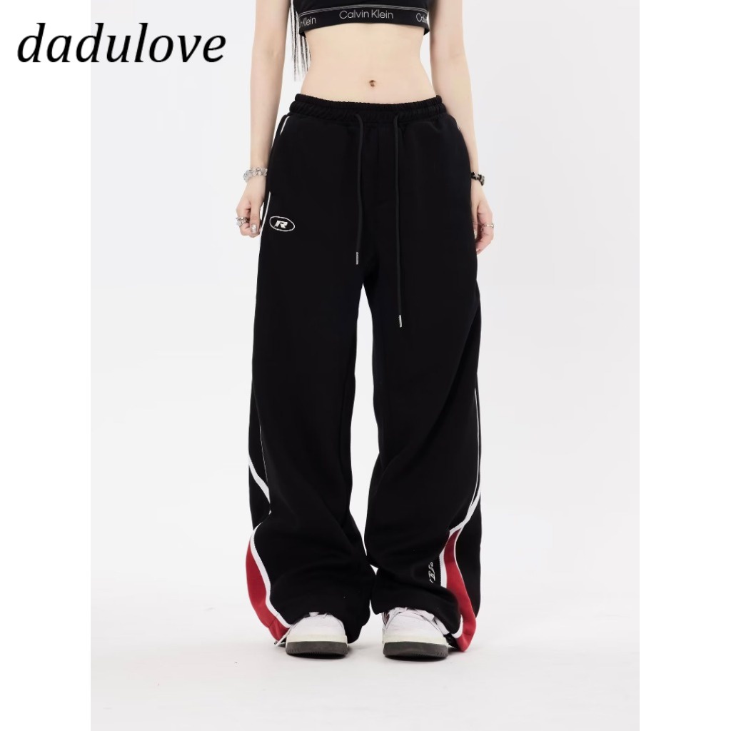 dadulove-new-american-ins-high-street-retro-striped-casual-pants-niche-high-waist-sports-pants-large-size-trousers