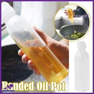 300ml/500ml ขวดบีบน้ำมัน Oil Dispenser เครื่องปรุงอาหารคอนเทนเนอร์ ซอสมะเขือเทศ มัสตาร์ด น้ำส้มสายชู ขวดน้ำมันมะกอก Leak-proof Screaming Oilbottle Gadget ครัว -AME1