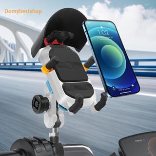 [Domybestshop.th] อุปกรณ์ยึดโทรศัพท์มือถือ กันขโมย หมุนได้ 360 องศา พร้อมตัวล็อก สําหรับรถมอเตอร์ไซด์