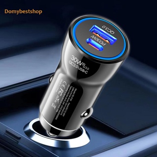 [Domybestshop.th] อะแดปเตอร์ซ็อกเก็ตชาร์จ USB Type C PD 30W สําหรับ iPhone Samsung