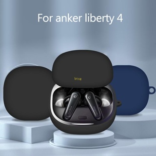 Btsg กระเป๋าเคสหูฟัง ป้องกันรอยขีดข่วน กันกระแทก สําหรับ Anker Liberty 4