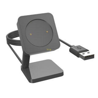Btsg แท่นชาร์จอะแดปเตอร์ USB ชาร์จเร็ว สําหรับ Watch S1 Active Color 2