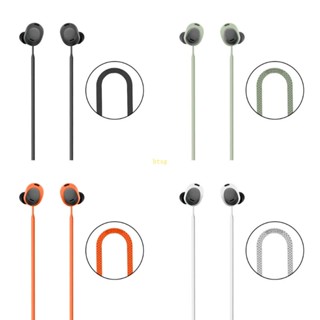 Btsg สายคล้องคอหูฟังไร้สาย ป้องกันการสูญหาย สําหรับ Pixel Buds Pro Silica