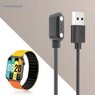 [ElectronicMall01.th] ที่ชาร์จแม่เหล็ก USB แบบเปลี่ยน สําหรับ Kieslect Ks Smartwatch