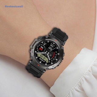 [ElectronicMall01.th] สายนาฬิกาข้อมือซิลิโคน กันน้ํา กันเหงื่อ แบบเปลี่ยน สําหรับ Amazfit T-Rex Ultra