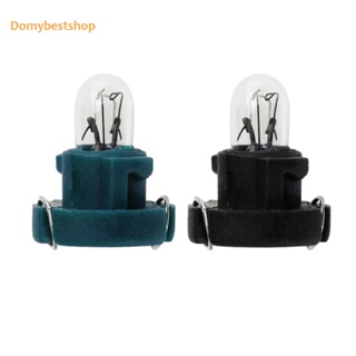 [Domybestshop.th] หลอดไฟ T3 LEDs 12V สําหรับติดตกแต่งภายในรถยนต์ 10 ชิ้น