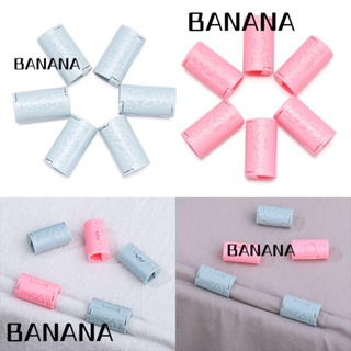 Banana1 คลิปหนีบผ้าปูที่นอน กันลื่น 6 ชิ้น