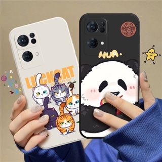 เคสโทรศัพท์มือถือแบบนิ่ม TPU ลายการ์ตูนแมว C_A8 สําหรับ OPPO Reno 7 PRO 5G OPPO Reno7 PRO 5G