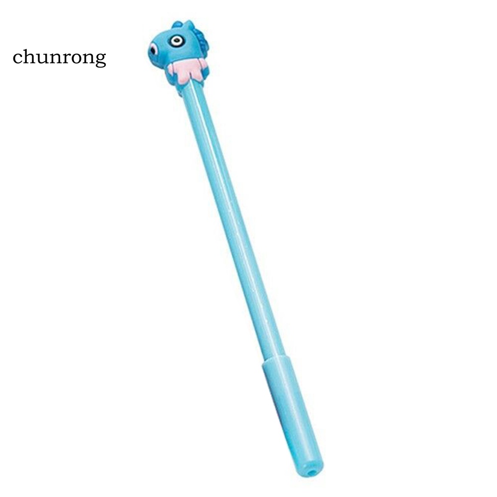 chunrong-kpop-bts-ปากกาหมึกเจล-รูปการ์ตูนหมี-กระต่าย-เครื่องเขียน-สําหรับนักเรียน