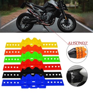 Alisondz ตัวป้องกันท่อไอเสียรถจักรยานยนต์ สําหรับ KTM 950 1190 1050 อุปกรณ์เสริมรถจักรยานยนต์ ทนความร้อน ป้องกันรอยขีดข่วน สําหรับรถจักรยานยนต์วิบาก วิบาก