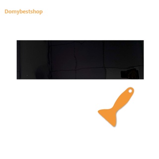 [Domybestshop.th] สติกเกอร์ฟิล์ม PVC กันความร้อน กัน UV 140x25 ซม. สําหรับติดตกแต่งกระจกรถยนต์ 1 2 ชุด
