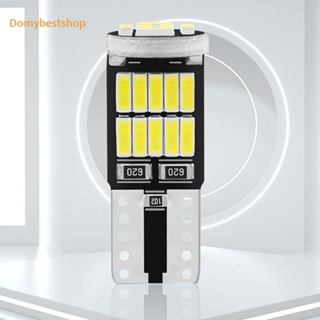 [Domybestshop.th] หลอดไฟ LED T10 W5W 12V สว่างมาก สําหรับติดด้านข้างประตูรถยนต์
