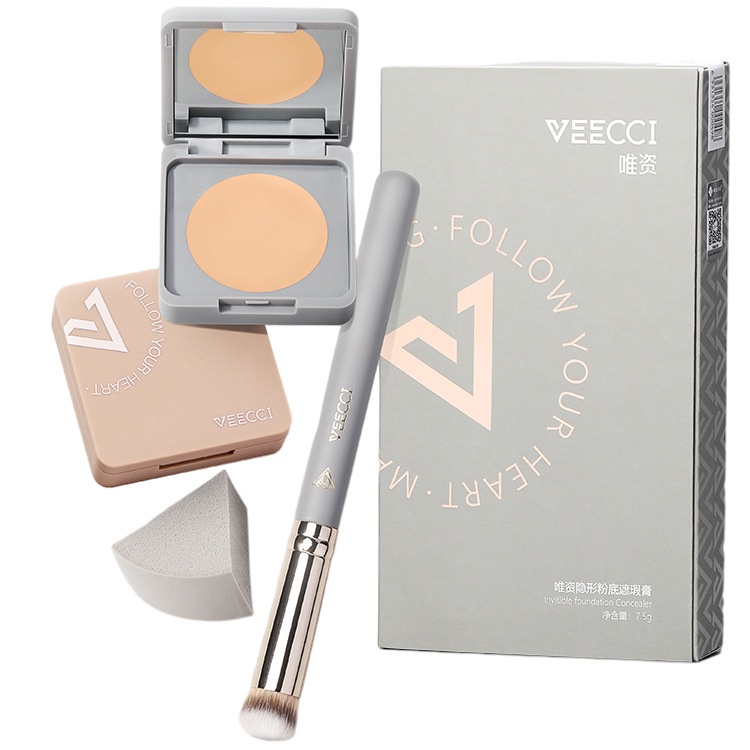 veecci-คอนซีลเลอร์-ปกปิดรอยคล้ําใต้ตา-จุดด่างดํา-รอยสิว-ฝ้า-ติดทนนาน-ไม่ลอกออก-แต่งหน้า-คอนซีลเลอร์