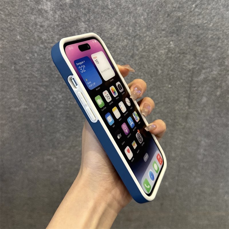 เคสโทรศัพท์มือถือ-แบบแม่เหล็ก-ขนาดใหญ่-สีมาการอง-สําหรับ-apple-iphone-14pro-13