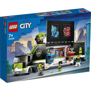 Lego City 60388 ชุดของเล่นตัวต่อรถบรรทุกทัวร์นาเมนต์ (344 ชิ้น)