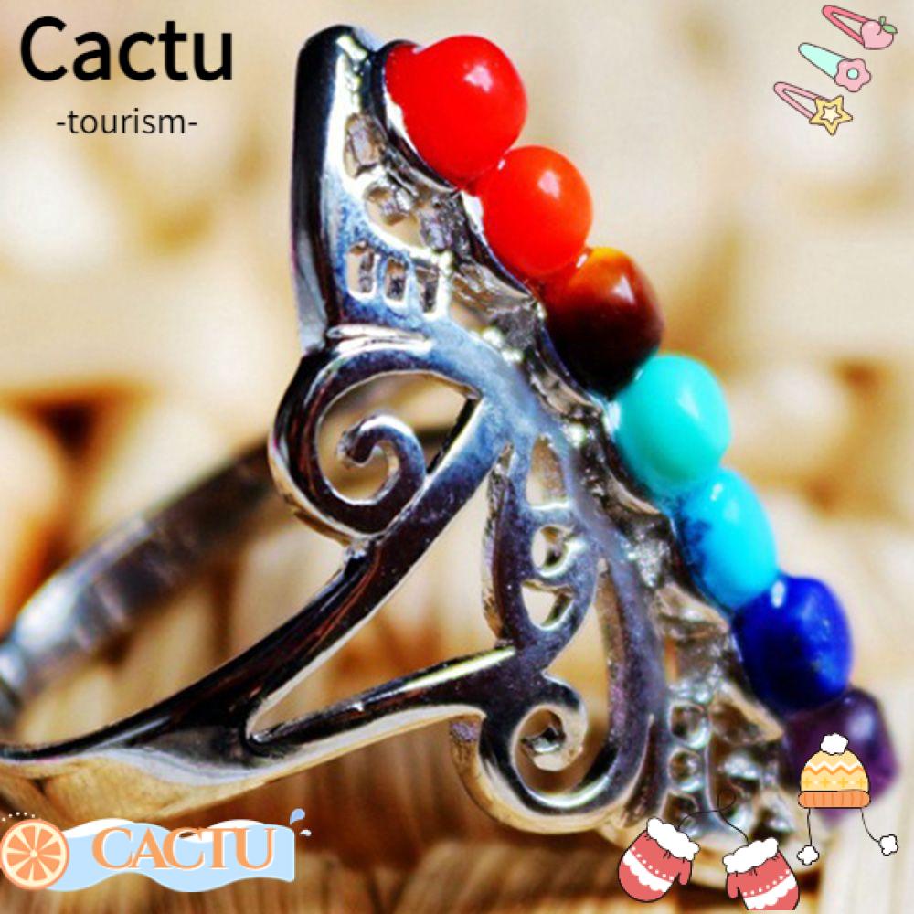 cactu-reiki-แหวนอัญมณี-หินกลวง-เครื่องประดับบําบัดนิ้วหัวแม่มือ